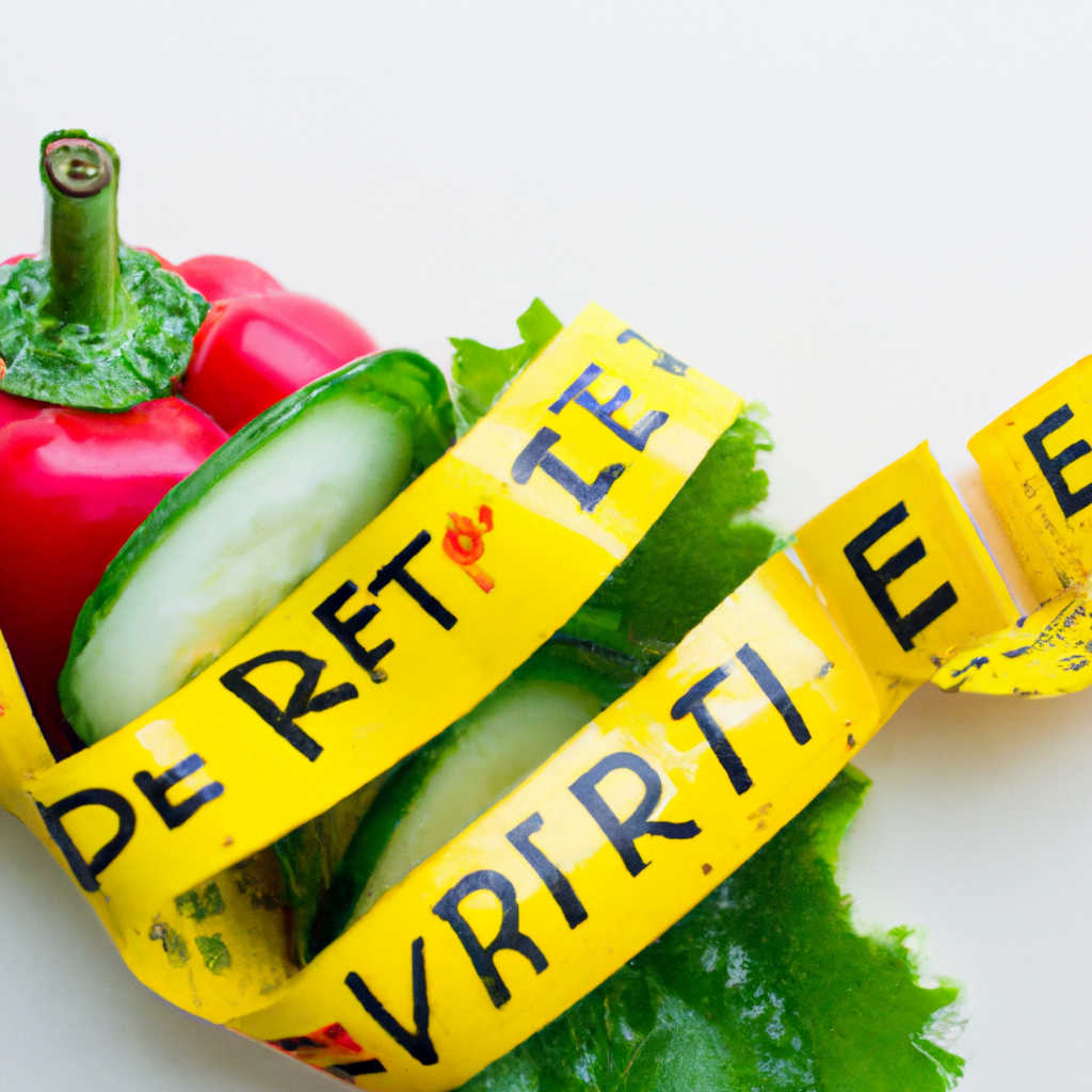A colorful and healthy diet concept.