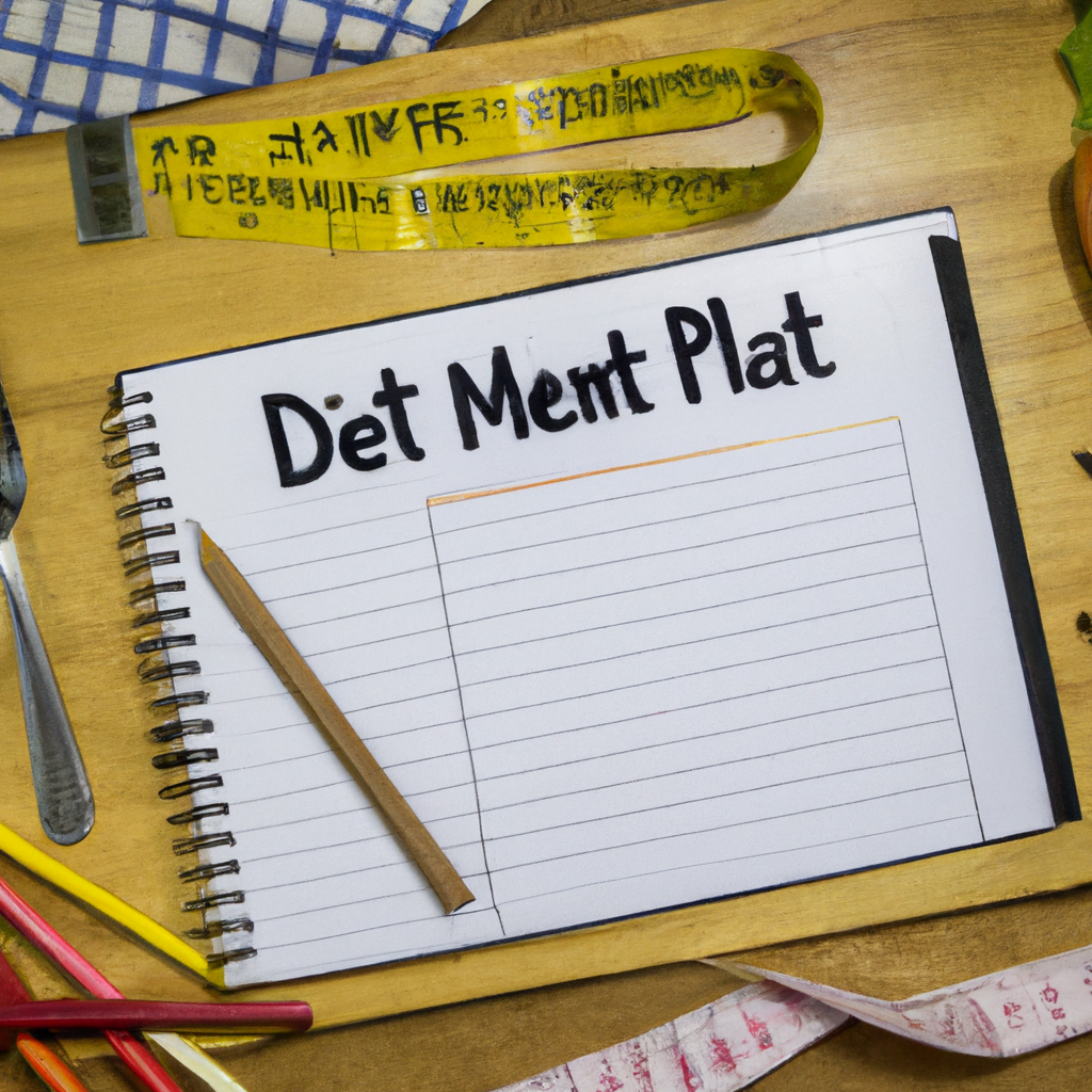 A colorful and nutritious diet plan.