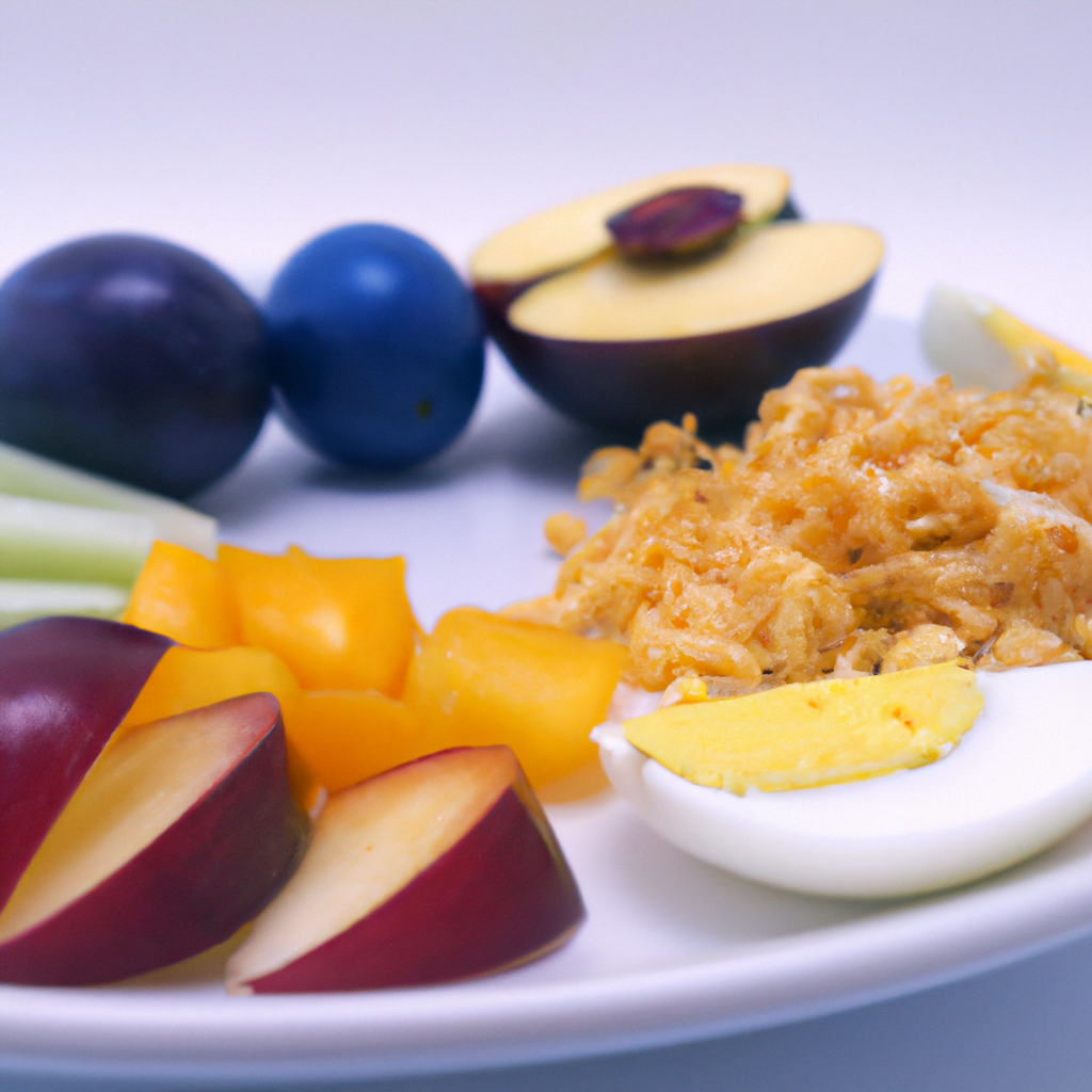 A vibrant, healthy diet promoting digestive wellness.