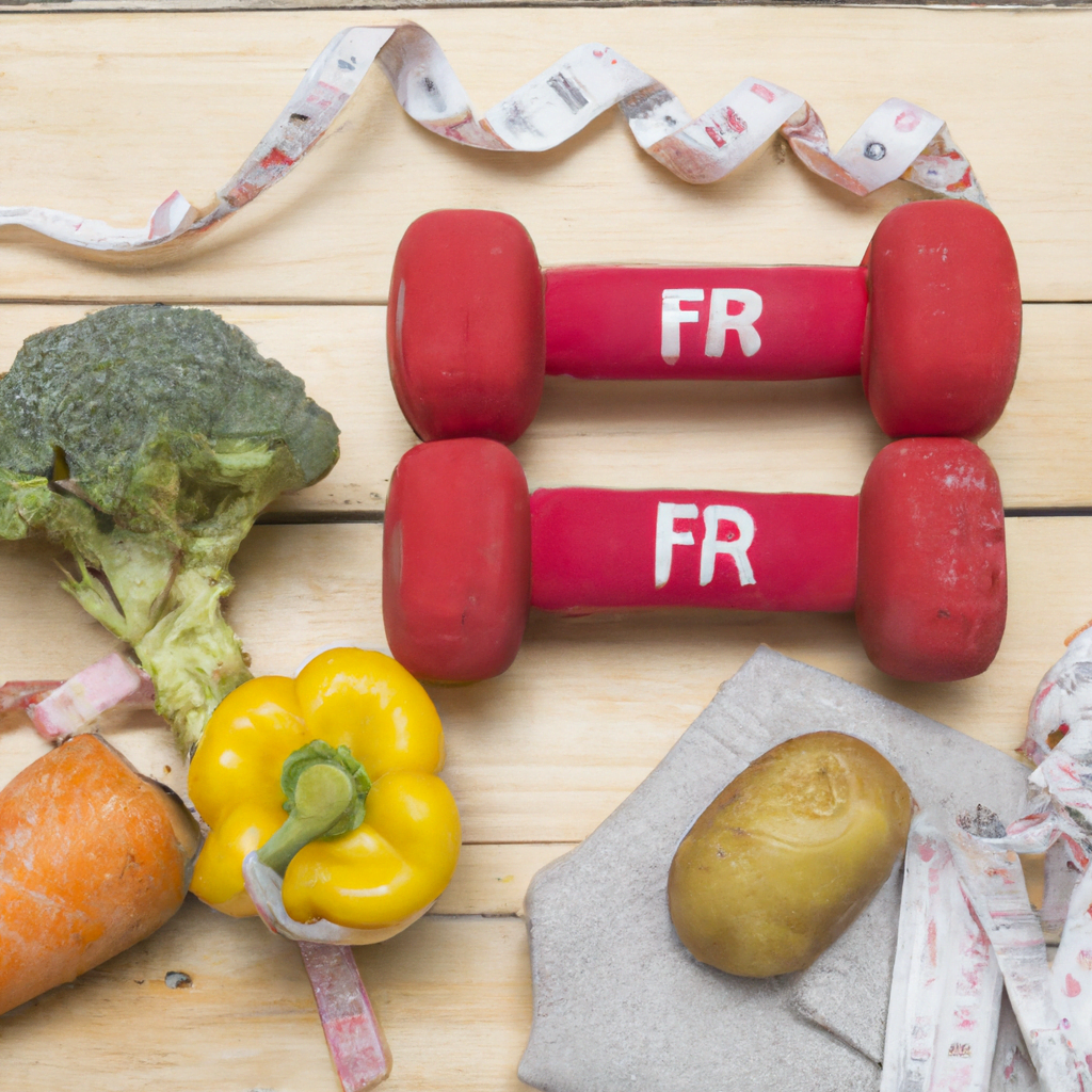 Healthy diet and exercise lifestyle.