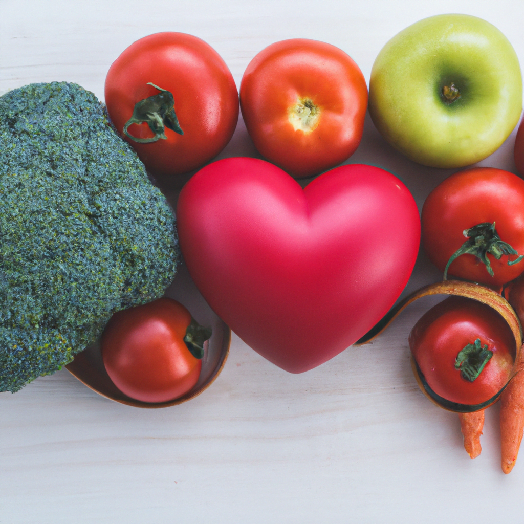 Healthy heart diet promoting vibrant lifestyle.